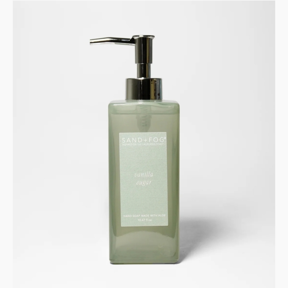 NEW Sand + Fog Vanilla Sugar Hand Soap - Green